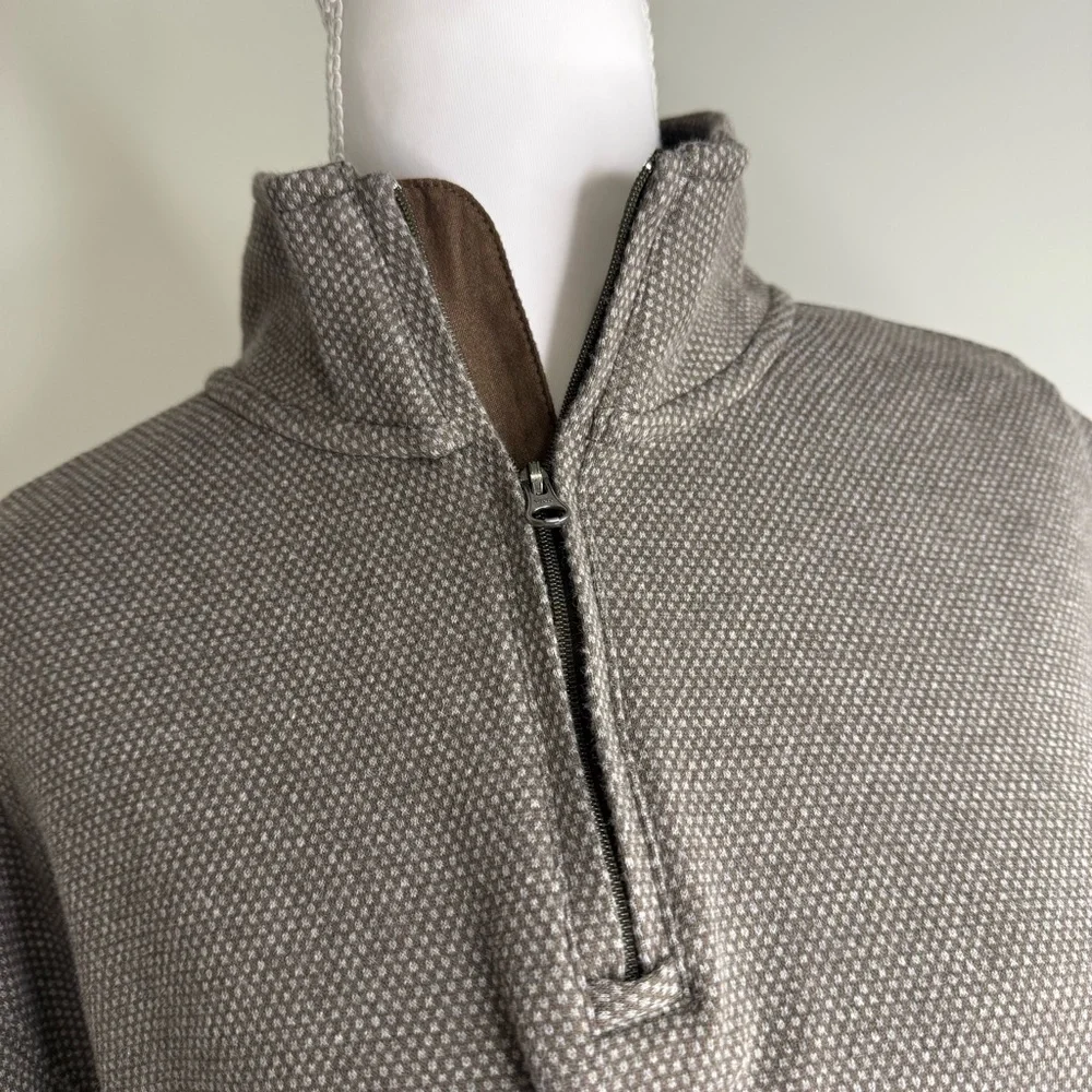 Joseph A. Bank Men’s 1/4 Zip Pullover Sweater Size M NWOT